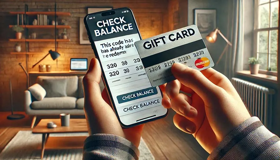 چگونه بفهمیم یک گیفت کارت از قبل استفاده شده است؟